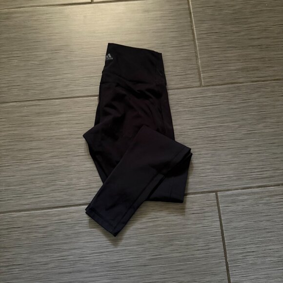Adidas Climalite Leggings - Black - Medium - Picture 1 of 3